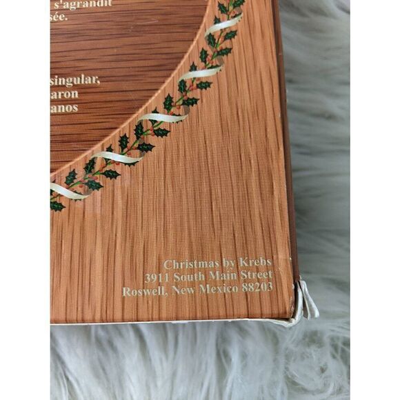 Christmas by Krebs Glass Ornaments Balls Red - Gold set of 12 Vintage Made in US - Picture 4 of 7